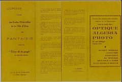 ORAN THEATRE MUNICIPAL JUIN 1955 LE PROGRAMME 1